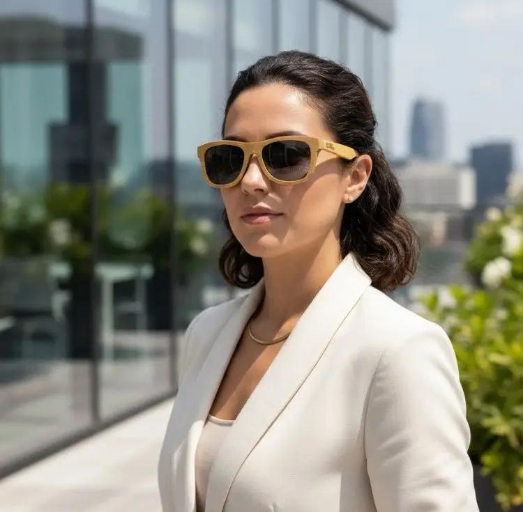 Lentes de Bambú