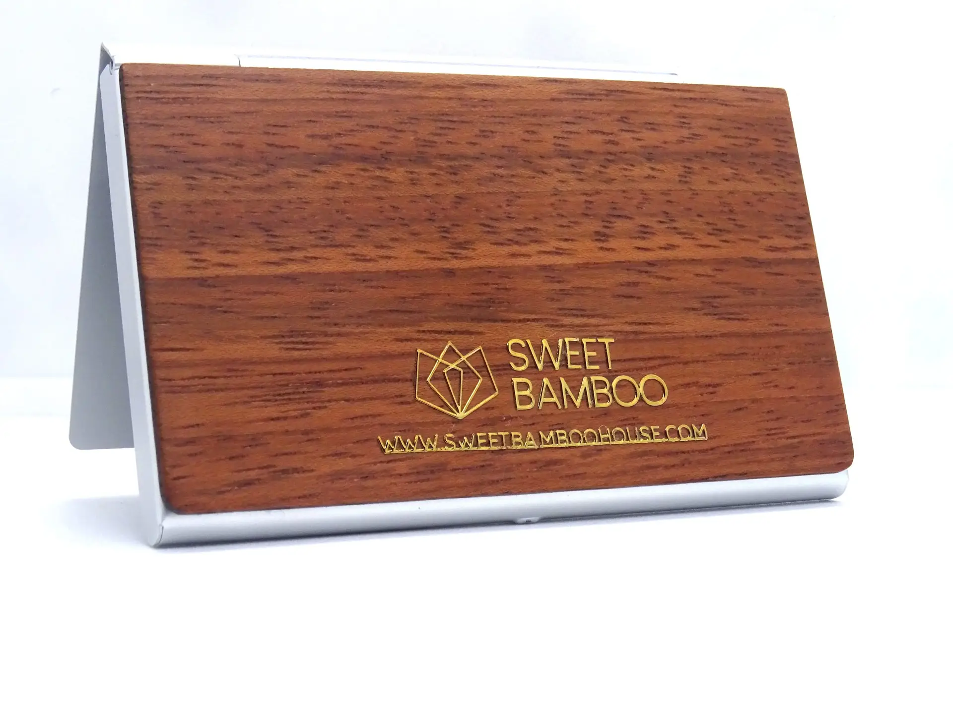Tarjetero de Madera con Protección RFID